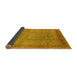 Sideview of Oriental Yellow Industrial Rug, urb860yw