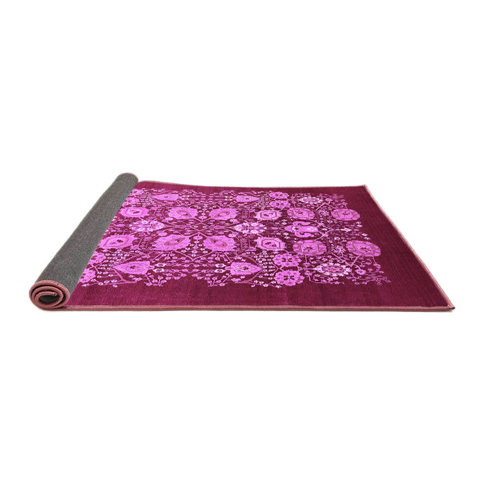 Sideview of Oriental Purple Industrial Rug, urb861pur