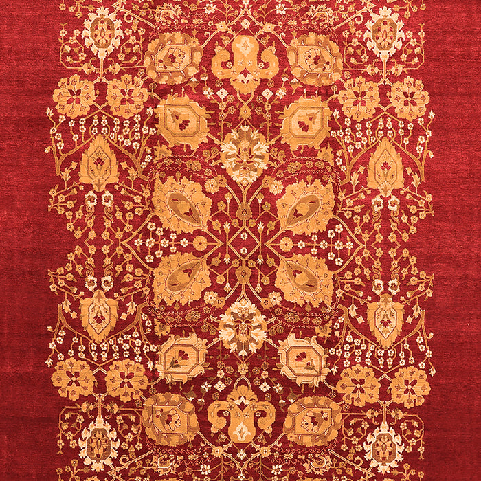 Oriental Orange Industrial Rug, urb861org