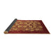 Sideview of Oriental Brown Industrial Rug, urb861brn