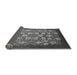 Sideview of Oriental Gray Industrial Rug, urb861gry