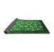 Sideview of Oriental Emerald Green Industrial Rug, urb861emgrn