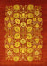 Oriental Yellow Industrial Rug, urb861yw