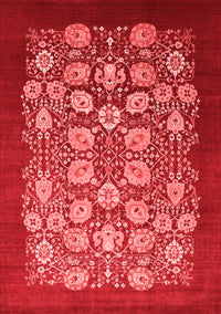 Oriental Red Industrial Rug, urb861red