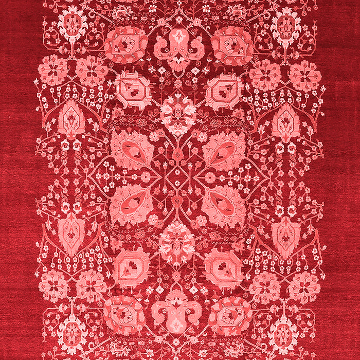 Oriental Red Industrial Area Rugs