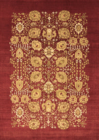 Oriental Brown Industrial Rug, urb861brn