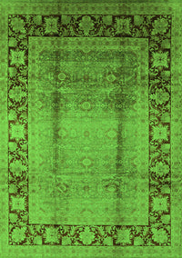 Oriental Green Industrial Rug, urb862grn