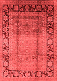 Oriental Red Industrial Rug, urb862red