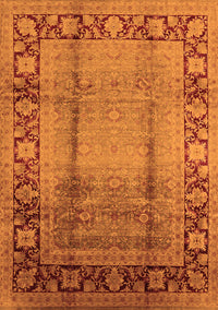 Oriental Orange Industrial Rug, urb862org