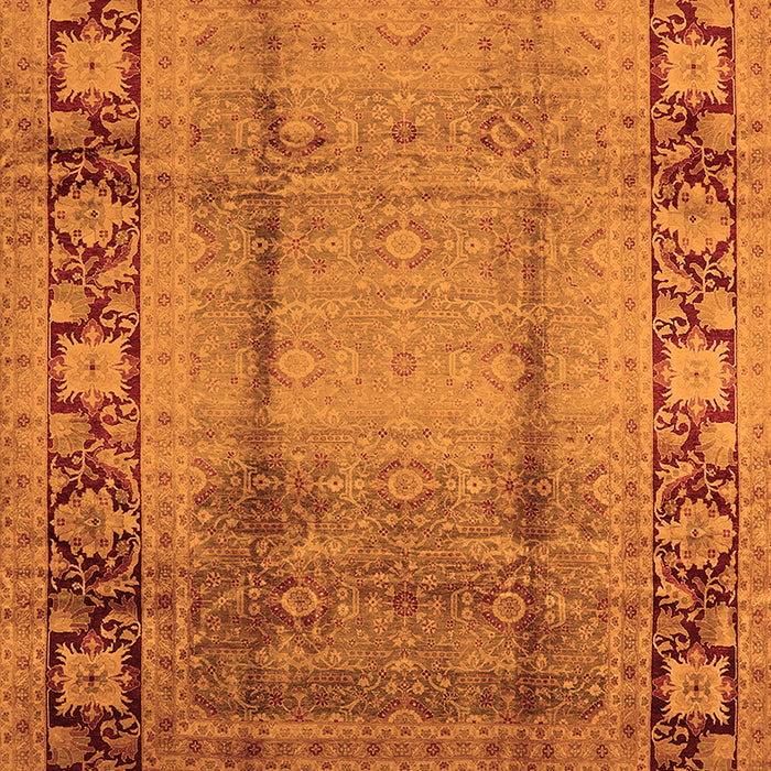 Oriental Orange Industrial Rug, urb862org