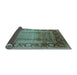 Sideview of Oriental Light Blue Industrial Rug, urb862lblu