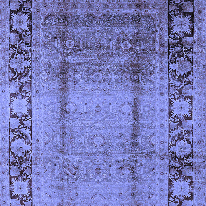 Oriental Blue Industrial Rug, urb862blu