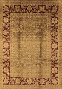 Oriental Brown Industrial Rug, urb862brn