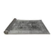 Sideview of Oriental Gray Industrial Rug, urb863gry