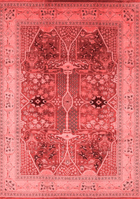 Oriental Red Industrial Rug, urb863red