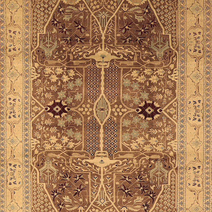 Oriental Brown Industrial Rug, urb863brn