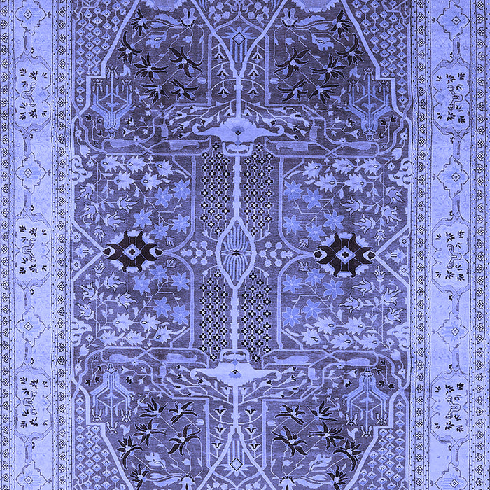 Oriental Blue Industrial Rug, urb863blu
