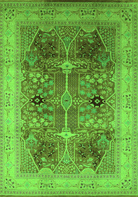 Oriental Green Industrial Rug, urb863grn