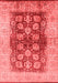 Oriental Red Industrial Area Rugs