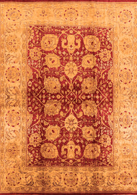 Oriental Orange Industrial Rug, urb864org