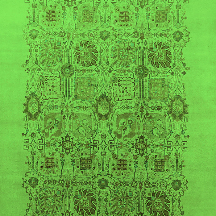 Oriental Green Industrial Rug, urb865grn
