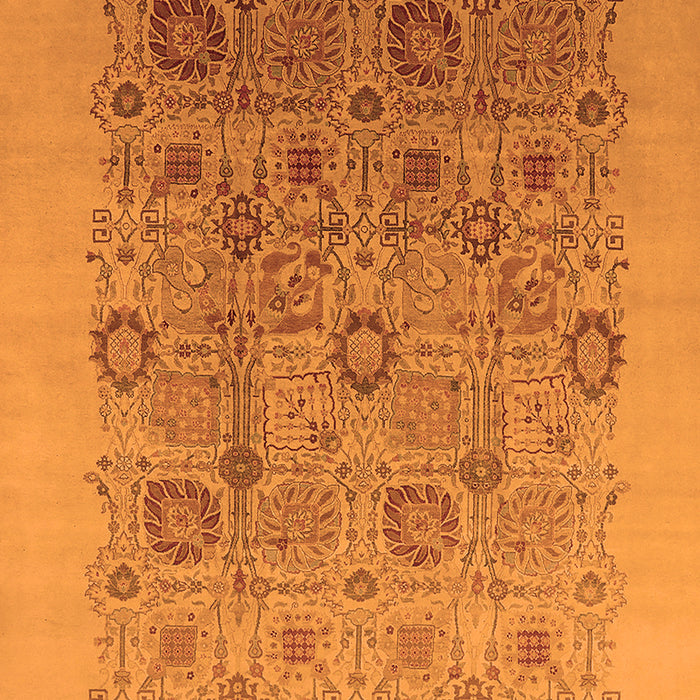 Oriental Orange Industrial Rug, urb865org