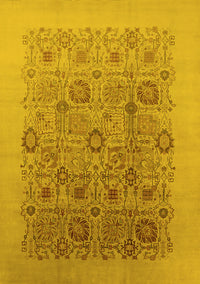 Oriental Yellow Industrial Rug, urb865yw