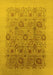 Oriental Yellow Industrial Rug, urb865yw