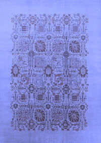 Oriental Blue Industrial Rug, urb865blu