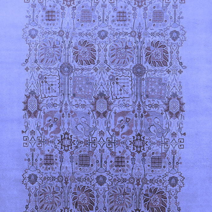 Oriental Blue Industrial Rug, urb865blu