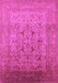 Oriental Pink Traditional Rug, urb866pnk