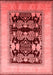 Oriental Red Traditional Area Rugs