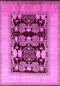 Oriental Pink Traditional Rug, urb867pnk