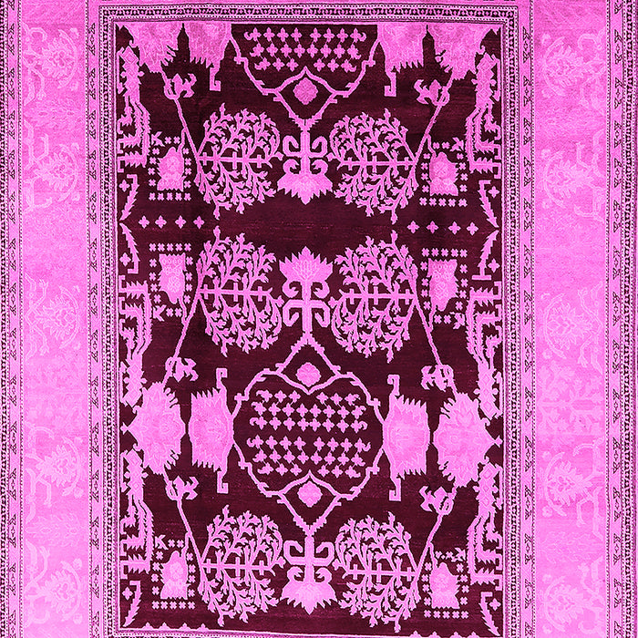 Oriental Pink Traditional Rug, urb867pnk