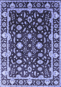 Oriental Blue Traditional Rug, urb868blu