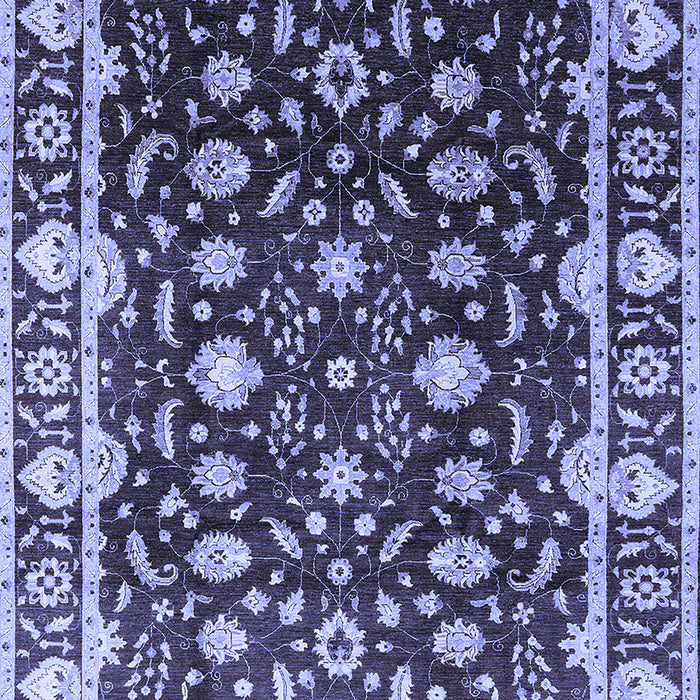 Oriental Blue Traditional Rug, urb868blu