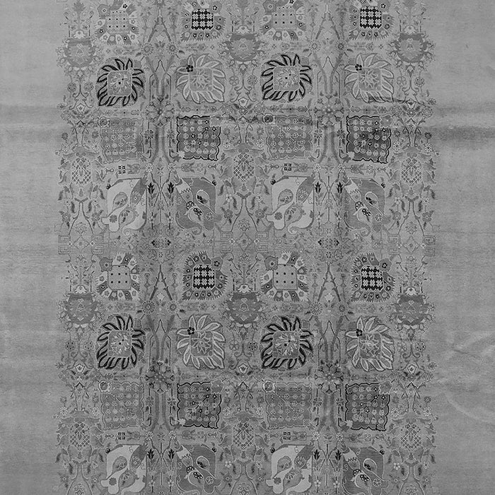 Oriental Gray Industrial Rug, urb869gry