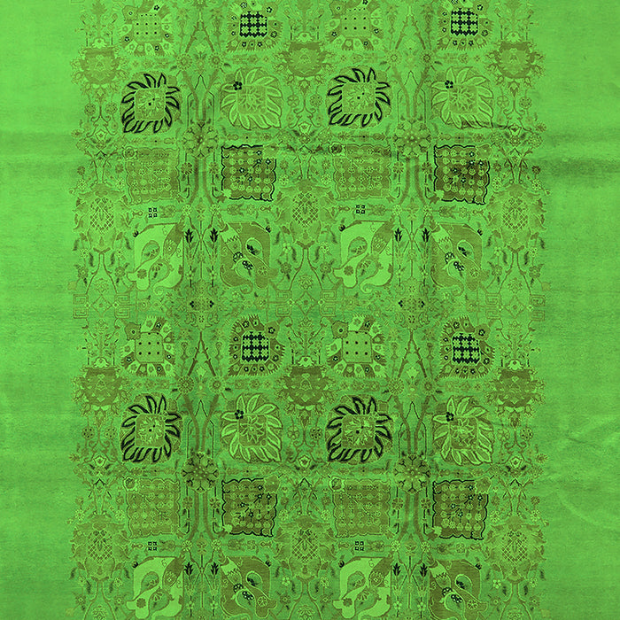 Oriental Green Industrial Rug, urb869grn