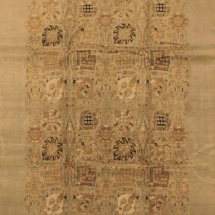 Oriental Brown Industrial Rug, urb869brn