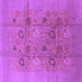 Square Oriental Purple Industrial Rug, urb869pur