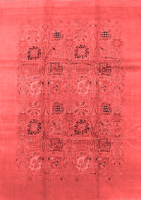 Oriental Red Industrial Rug, urb869red