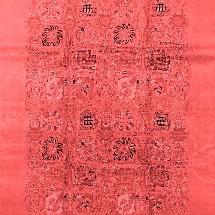 Oriental Red Industrial Area Rugs