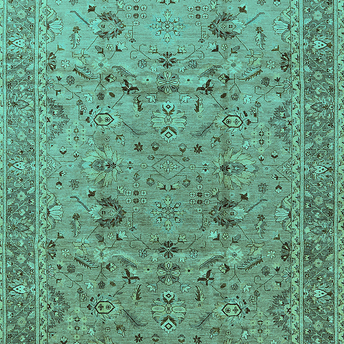 Oriental Turquoise Traditional Rug, urb870turq