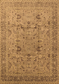 Oriental Brown Traditional Rug, urb870brn