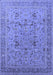 Oriental Blue Traditional Rug, urb870blu