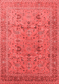 Oriental Red Traditional Rug, urb870red