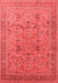 Oriental Red Traditional Area Rugs