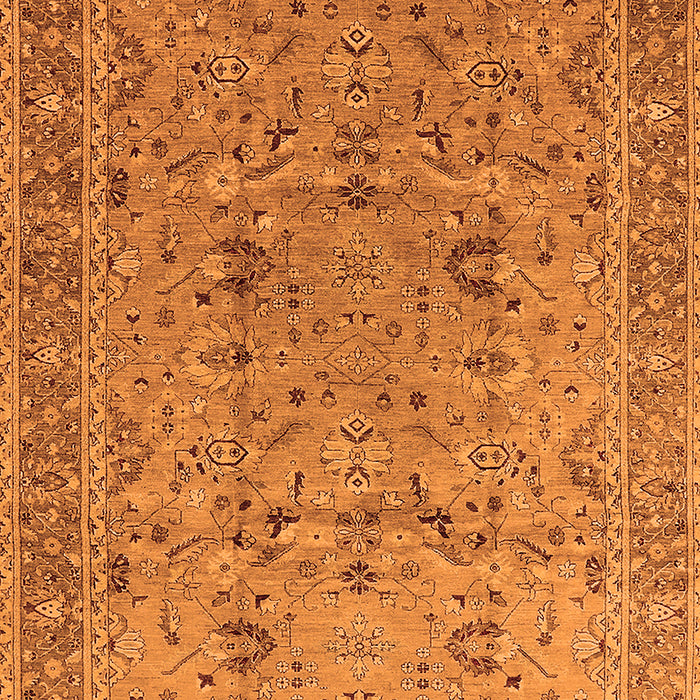 Oriental Orange Traditional Rug, urb870org