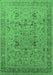 Oriental Emerald Green Traditional Rug, urb870emgrn