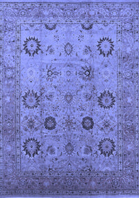 Oriental Blue Traditional Rug, urb871blu